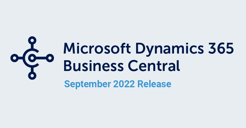 Business Central 2022 September Release